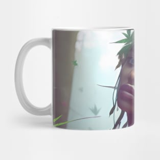 Abstract Rastafari Princess Mug